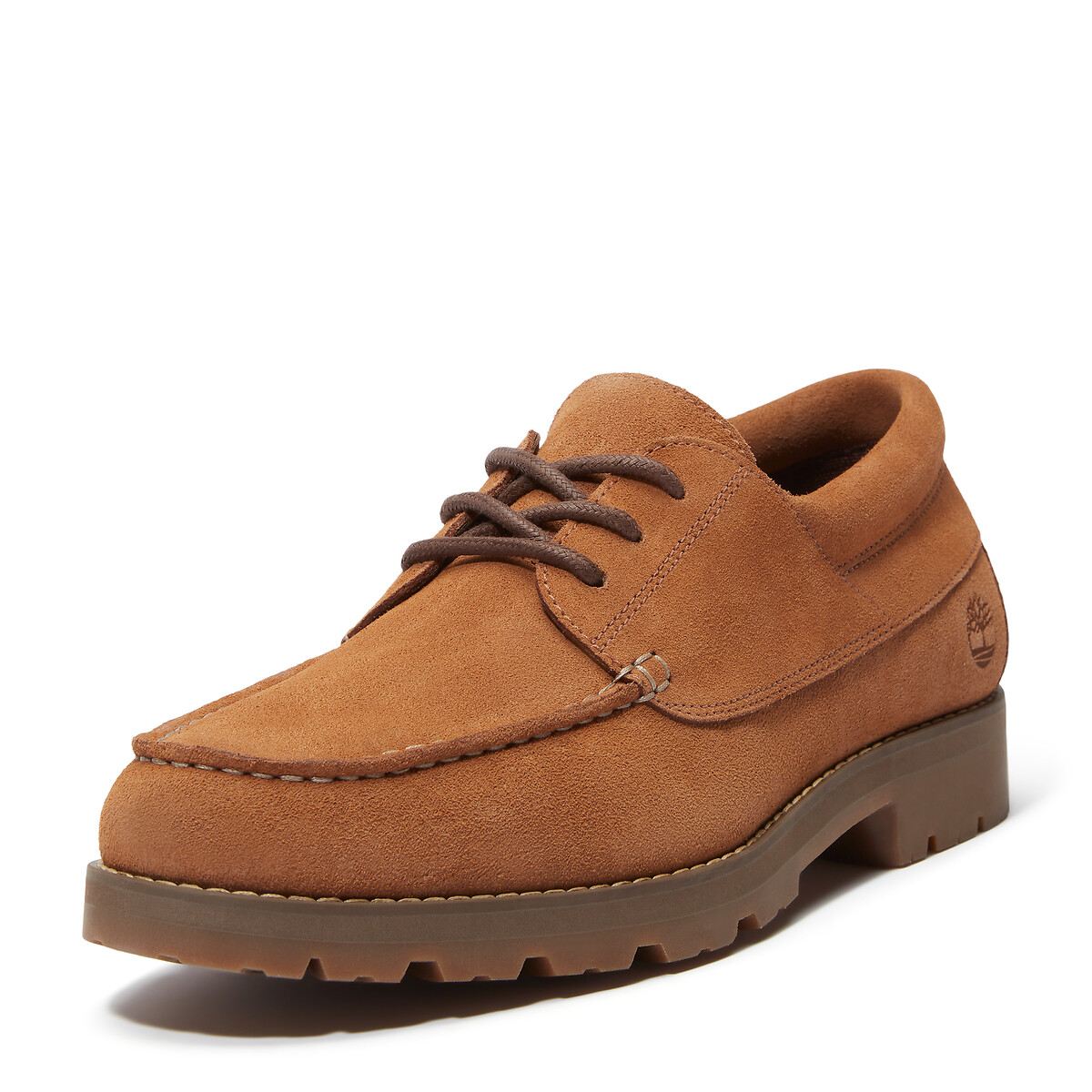 Suède bootschoenen Britton Square kastanje, TIMBERLAND