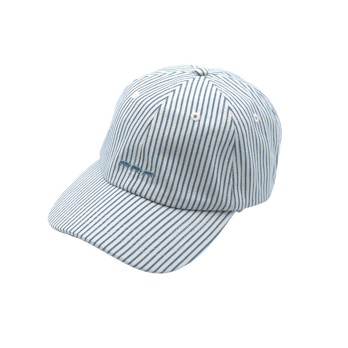 Casquette rayée bleu ciel, MISE AU GREEN