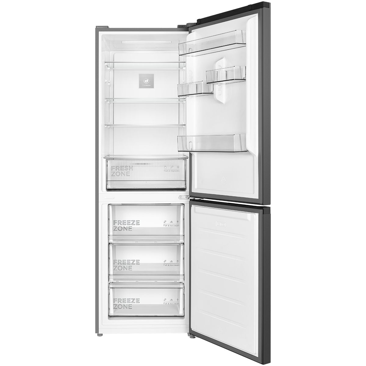 Réfrigérateur combiné RF340BSD0 couleur unique, TCL