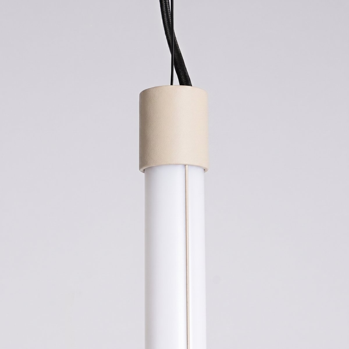 Suspension Acier Beige LED 1 Trang beige, EDEN