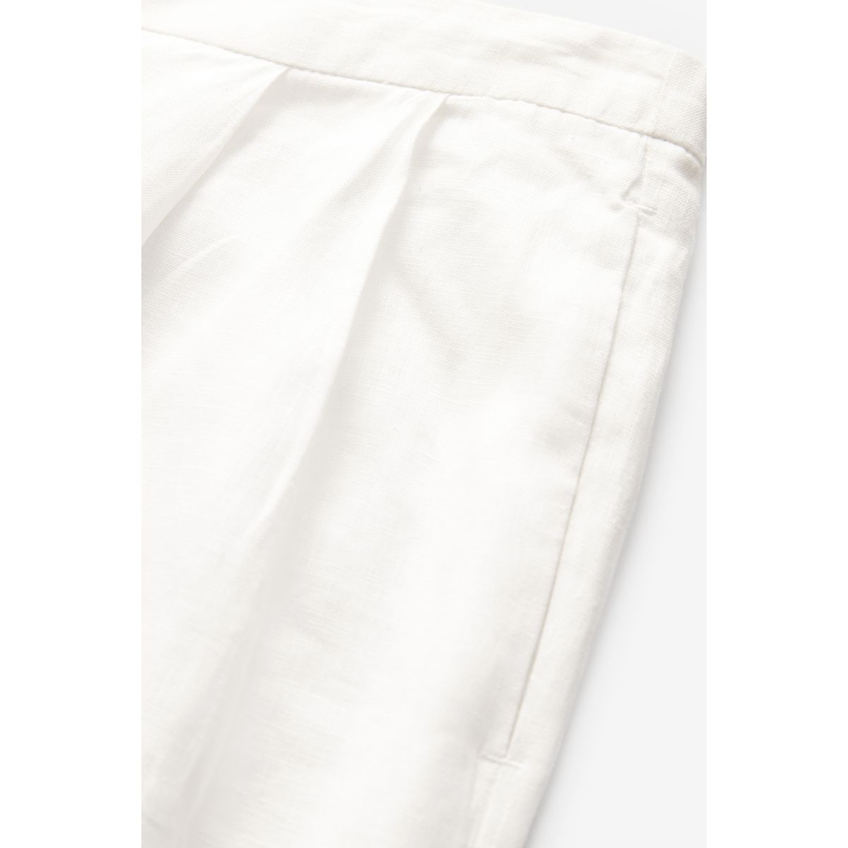 Pantalon large haut de gamme blanc, NEXT