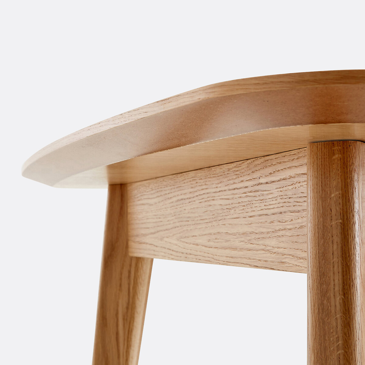 Table à manger, extensible, plaqué chêne, 4 à 10 couverts, BIFACE naturel, LA REDOUTE INTERIEURS