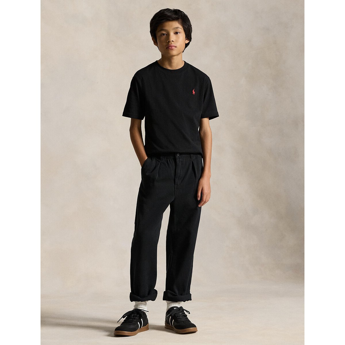 T-shirt manches courtes noir, POLO RALPH LAUREN
