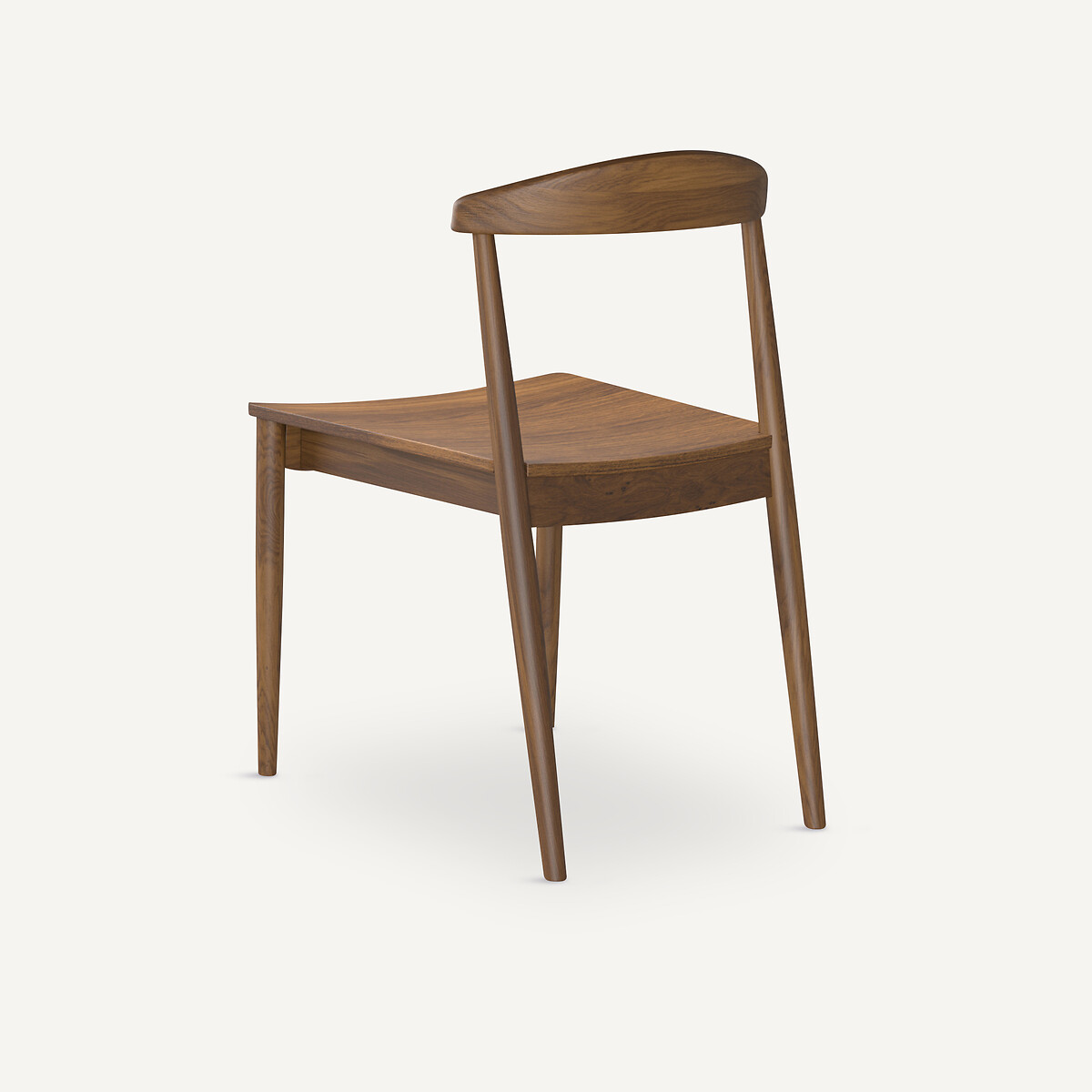 Lot de 2 chaises, Galb bois noyer, AM.PM