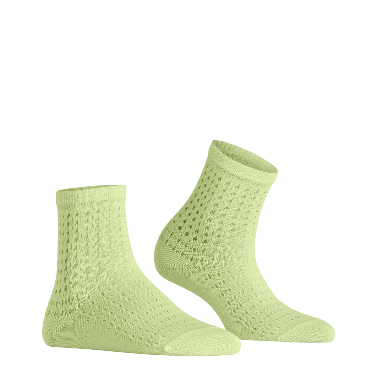 Chaussettes courtes Beach Drop vert-jaune, FALKE