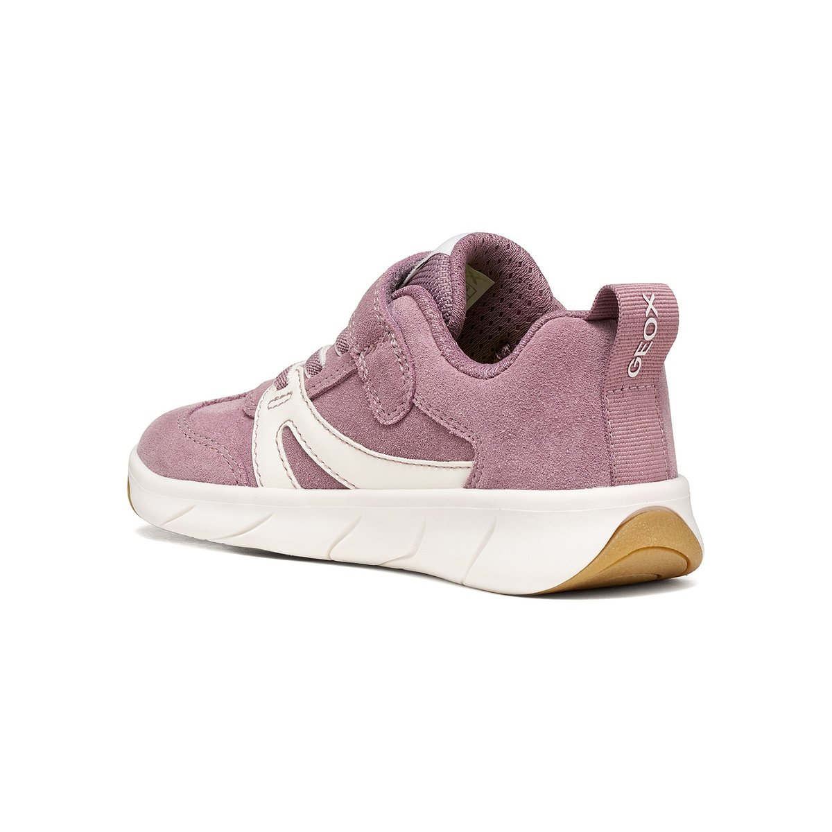 Baskets J FOOT-RUN vieux rose/blanc, GEOX