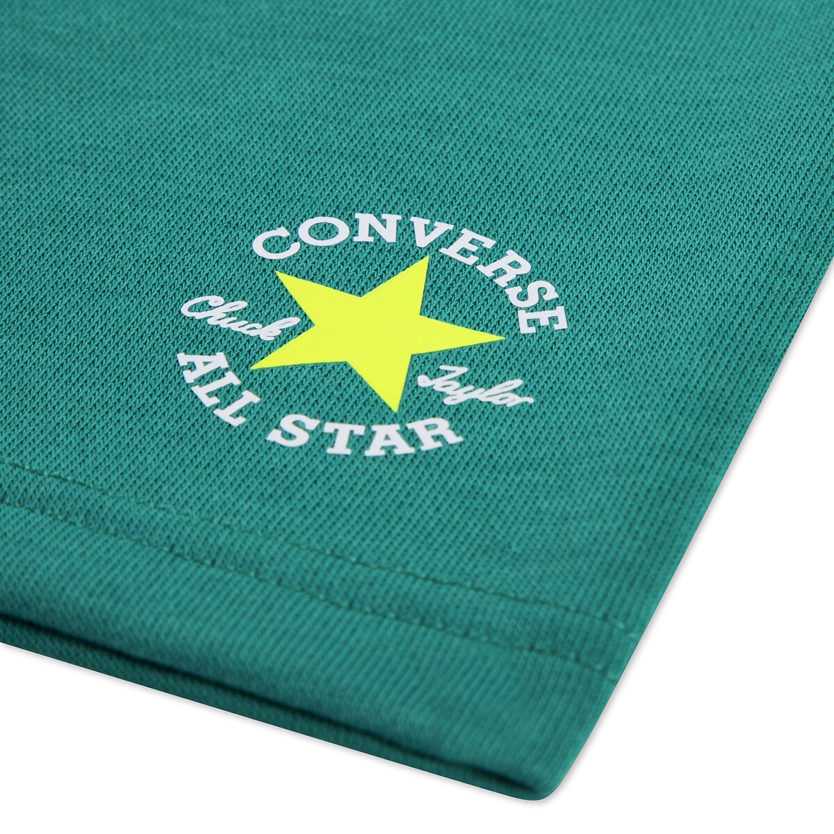 Conjunto camiseta y pantalón corto verde/blanco, CONVERSE
