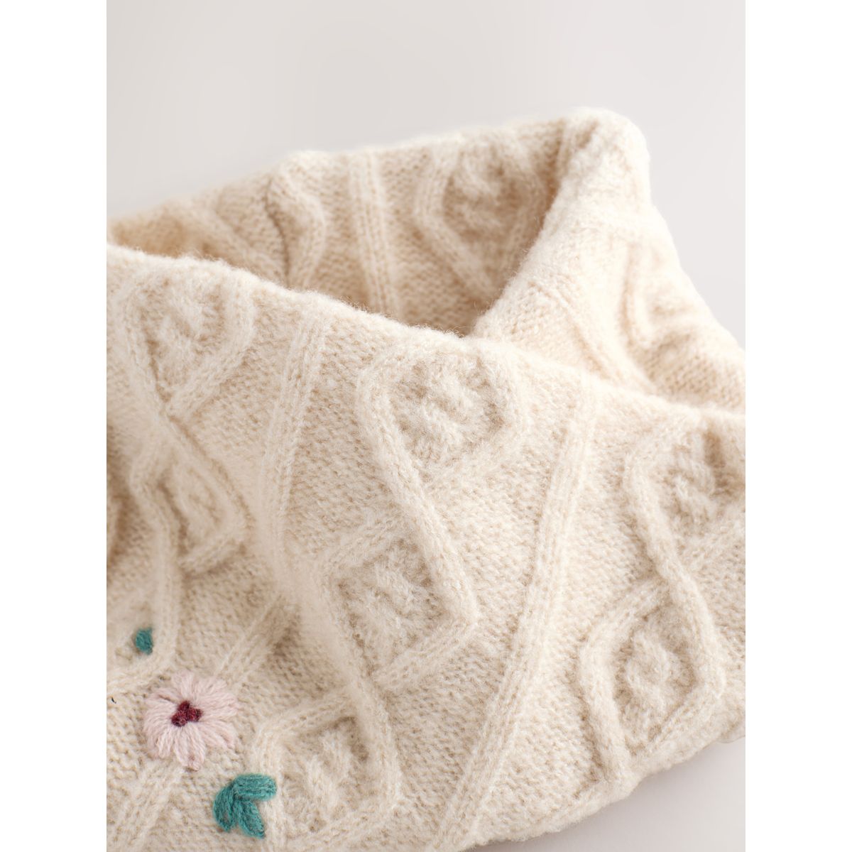 Ensemble bonnet et snood rouge bordeaux, NEXT