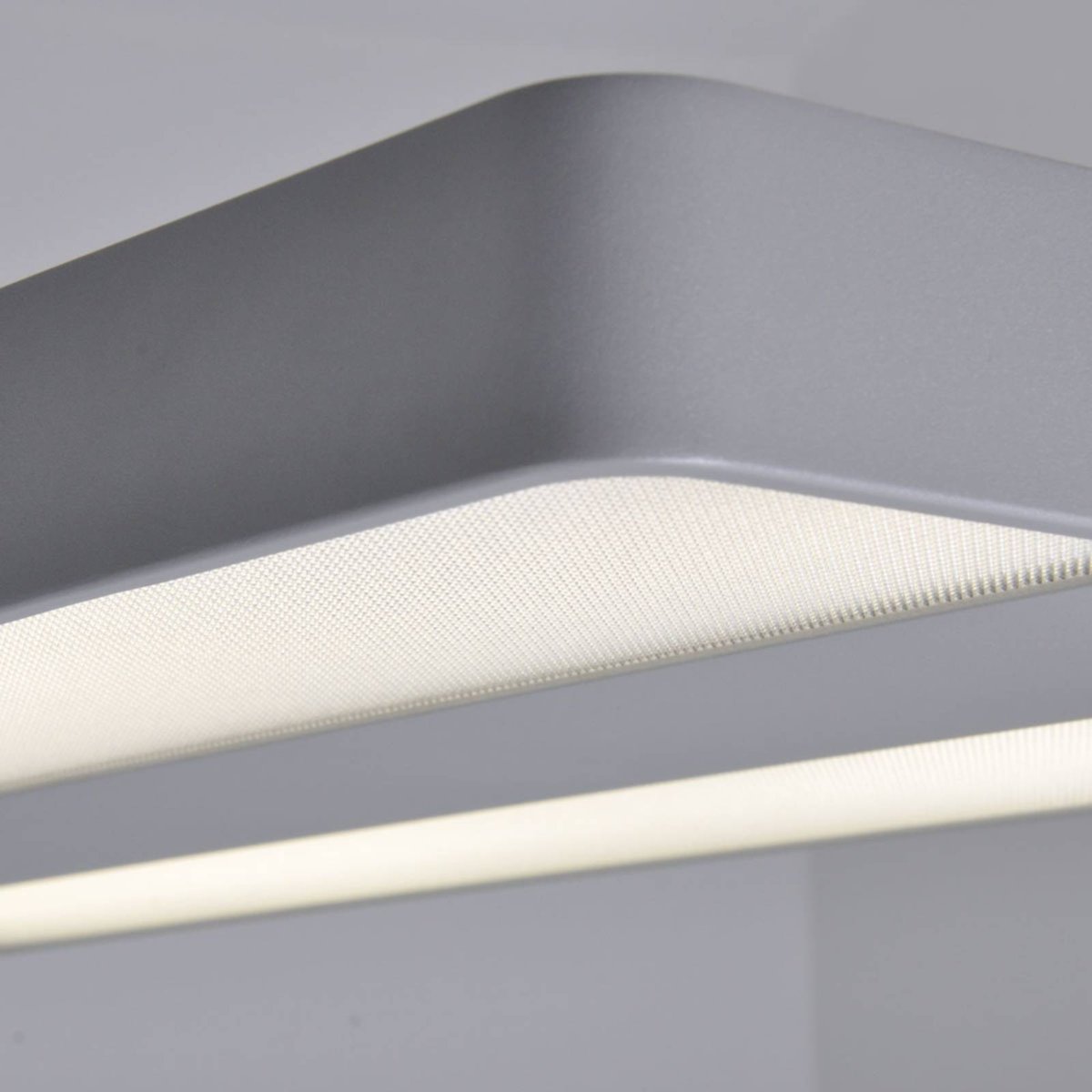 Lampadaires de bureau en aluminium moderneLED argent, blanc, ARCCHIO