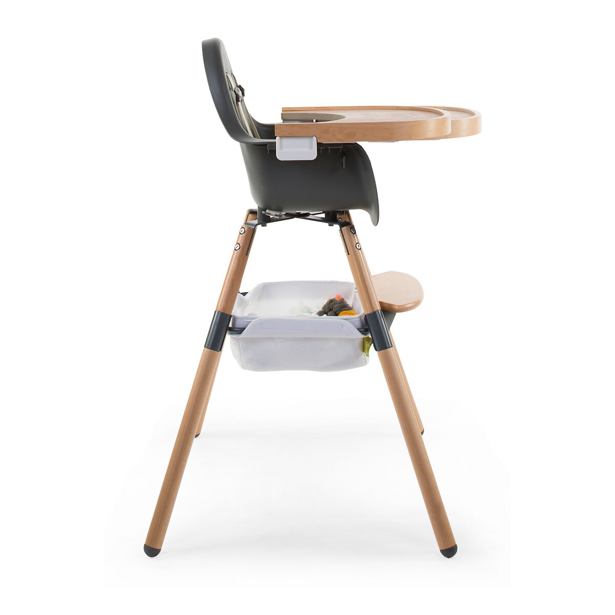 Tablette bois pour chaise haute evolu naturel, CHILDHOME