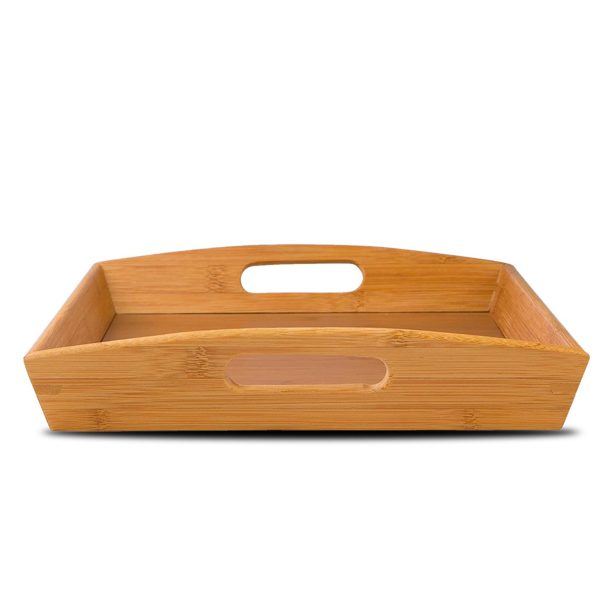 Plateau en bambou rectangulaire 43.5x29.5x4cm bois, WADIGA