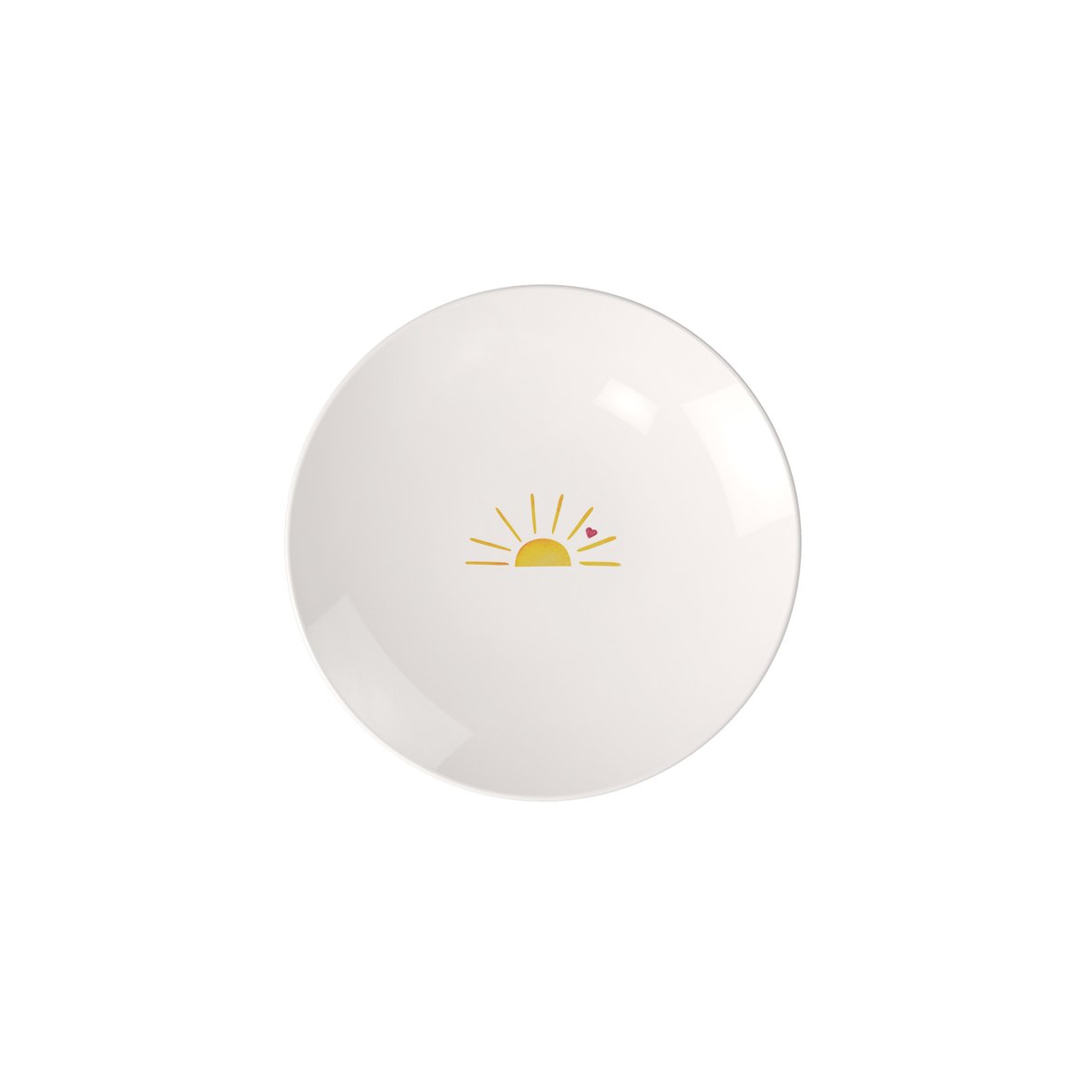 Assiette À Dessert Hello Sunshine WITH LOVE couleur unique, LIKE. BY VILLEROY & BOCH