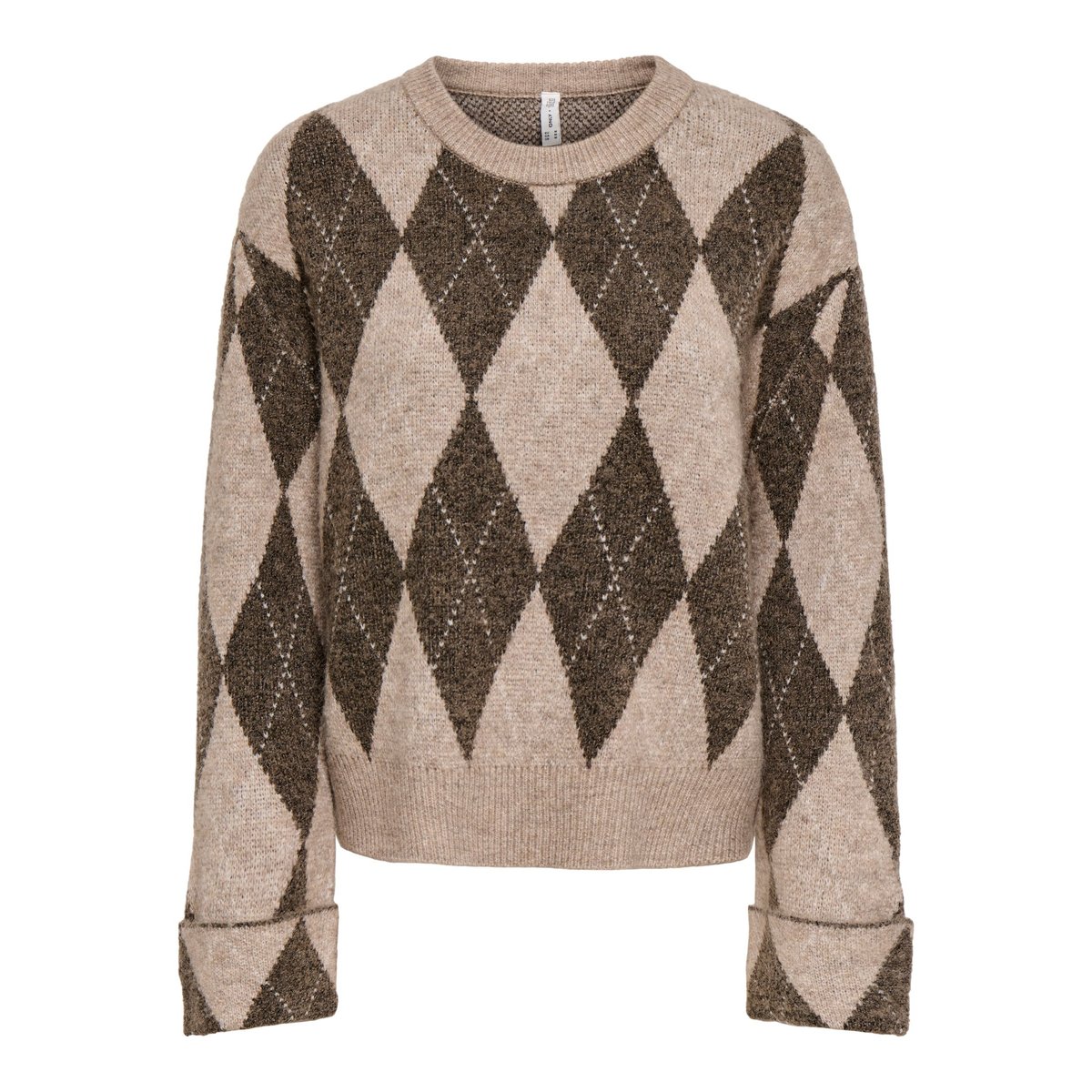 Pull En Maille beige 1, ONLY