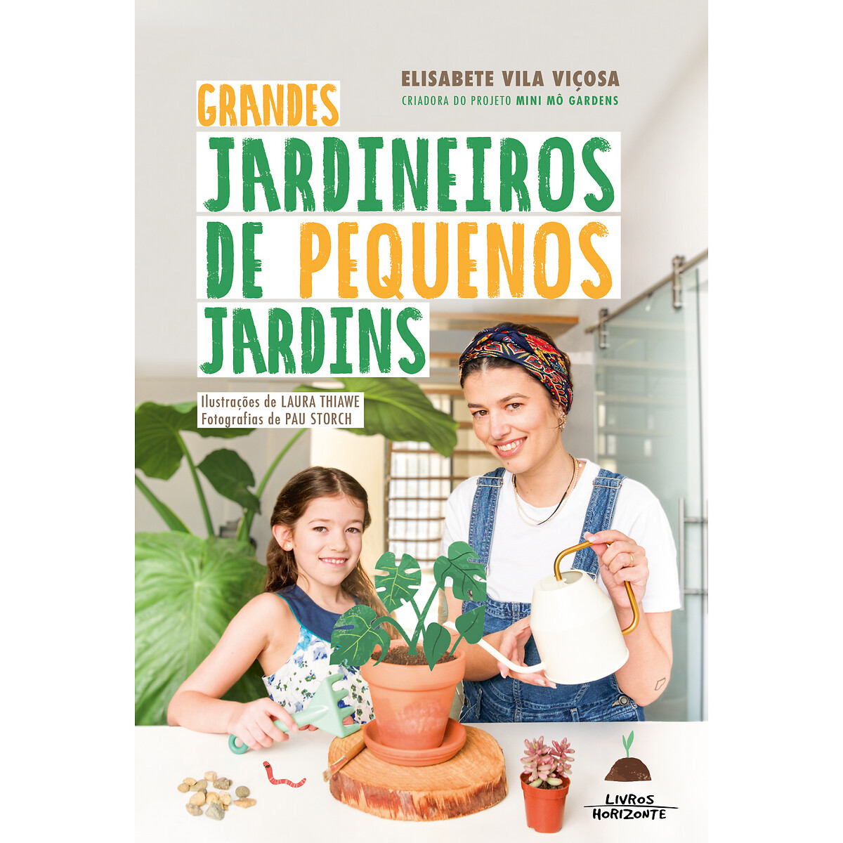 Livro Grandes Jardineiros de Pequenos Jardins multicolor, LIVROS HORIZONTE