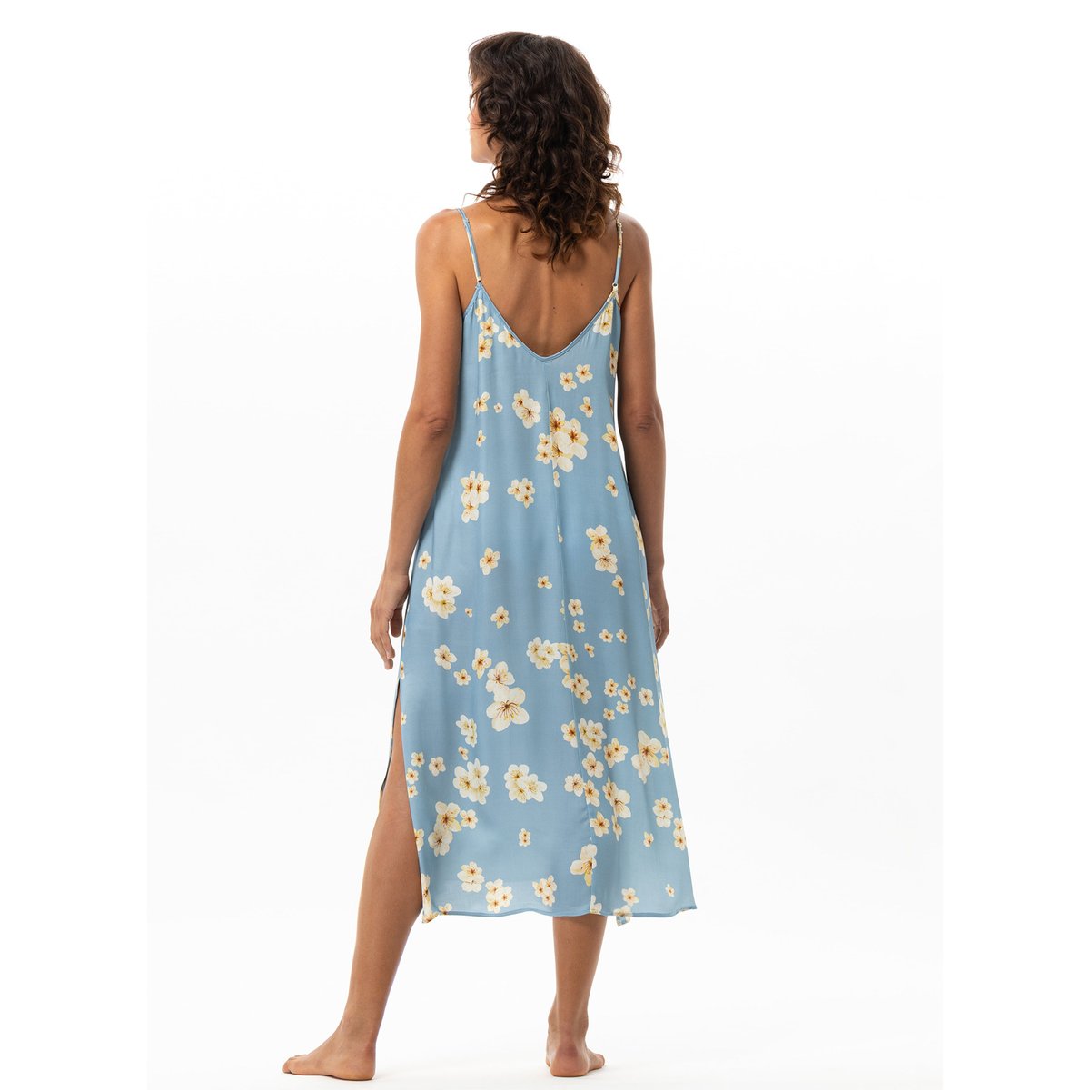 Nuisette longue en viscose EDEN 213 multicolore, LE CHAT