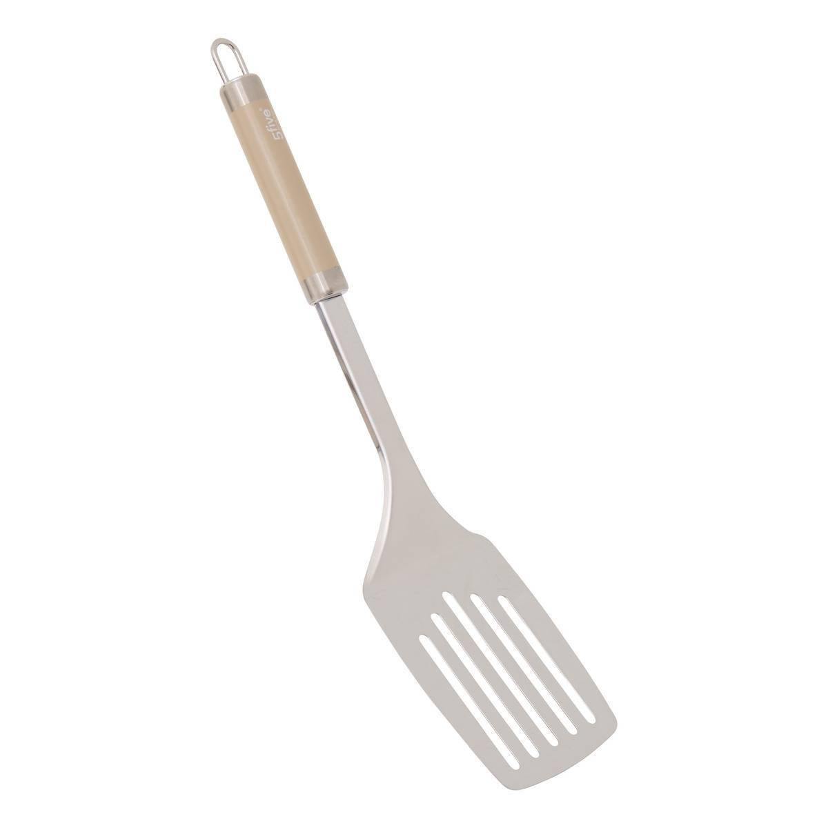 Spatule ajourée en inox SOLSTICE beige, 5FIVE SIMPLY SMART
