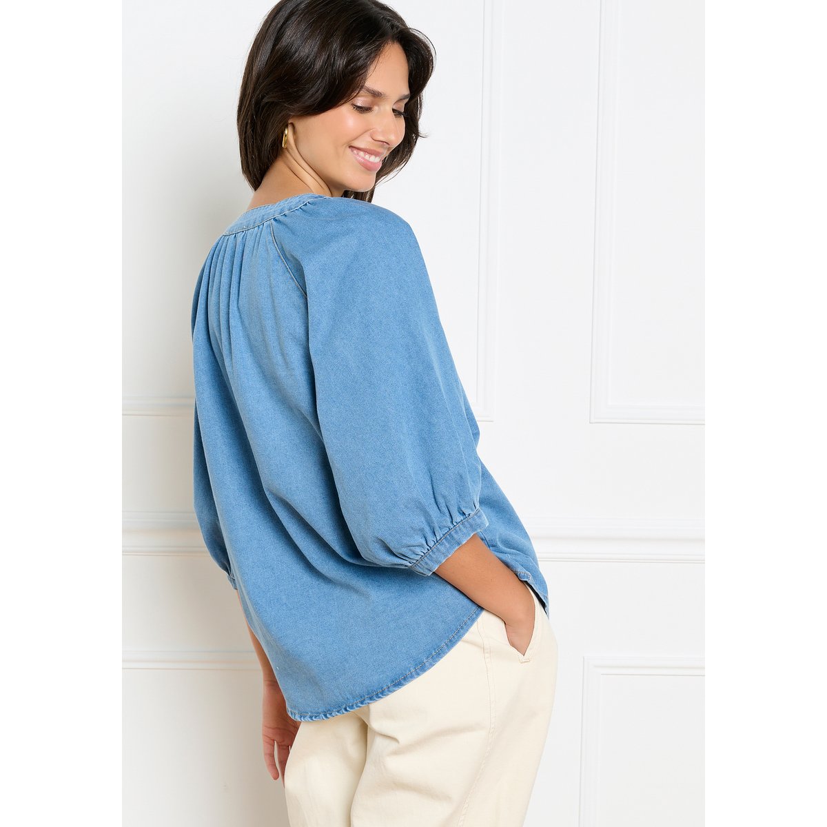 Chemise en jean medium blue, LOLALIZA