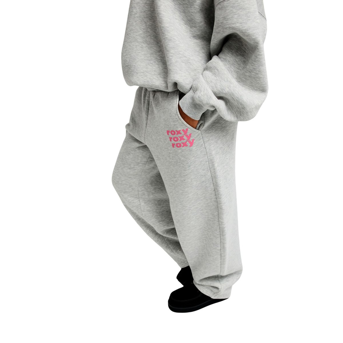 Pantalon de jogging SURF DOLL. gris light grey heather, ROXY