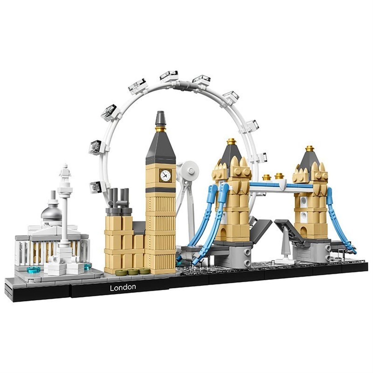 Modèle LEGO Architecture - Londres 21034 - Recréez la Ville Iconique multicolore, LEGO