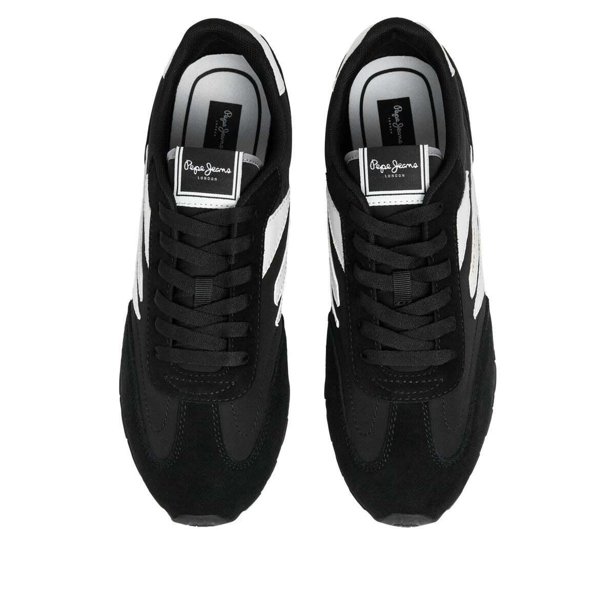 Jason - Baskets De Running Rétro noir, PEPE JEANS