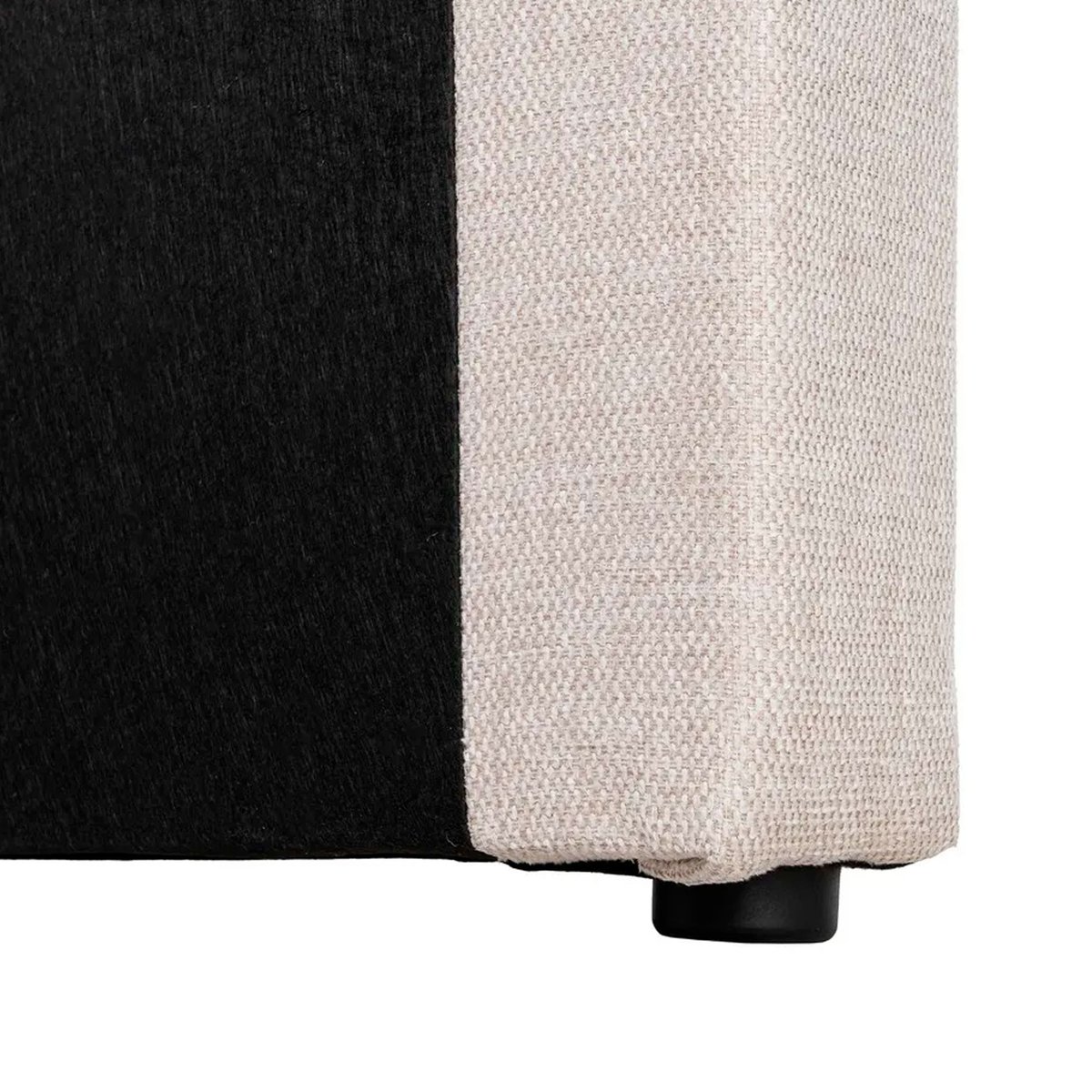 Tête de lit classique tissu beige capitonné 160x12x100cm beige, WADIGA