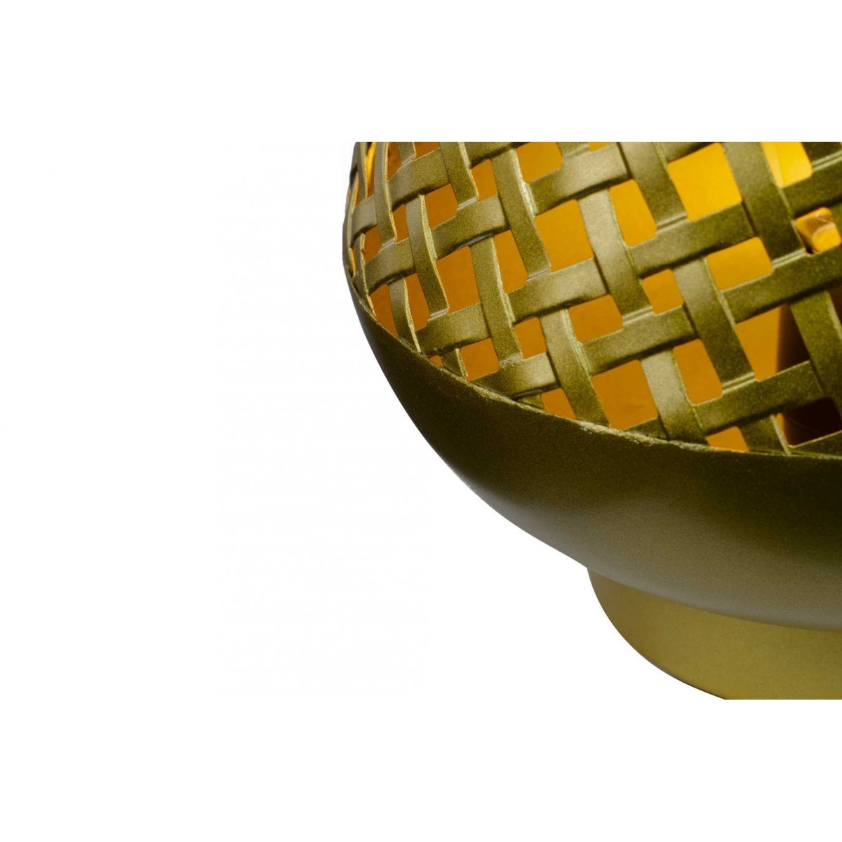 Lampe à poser en métal petit modèle, TANIS doré, C-CREATION