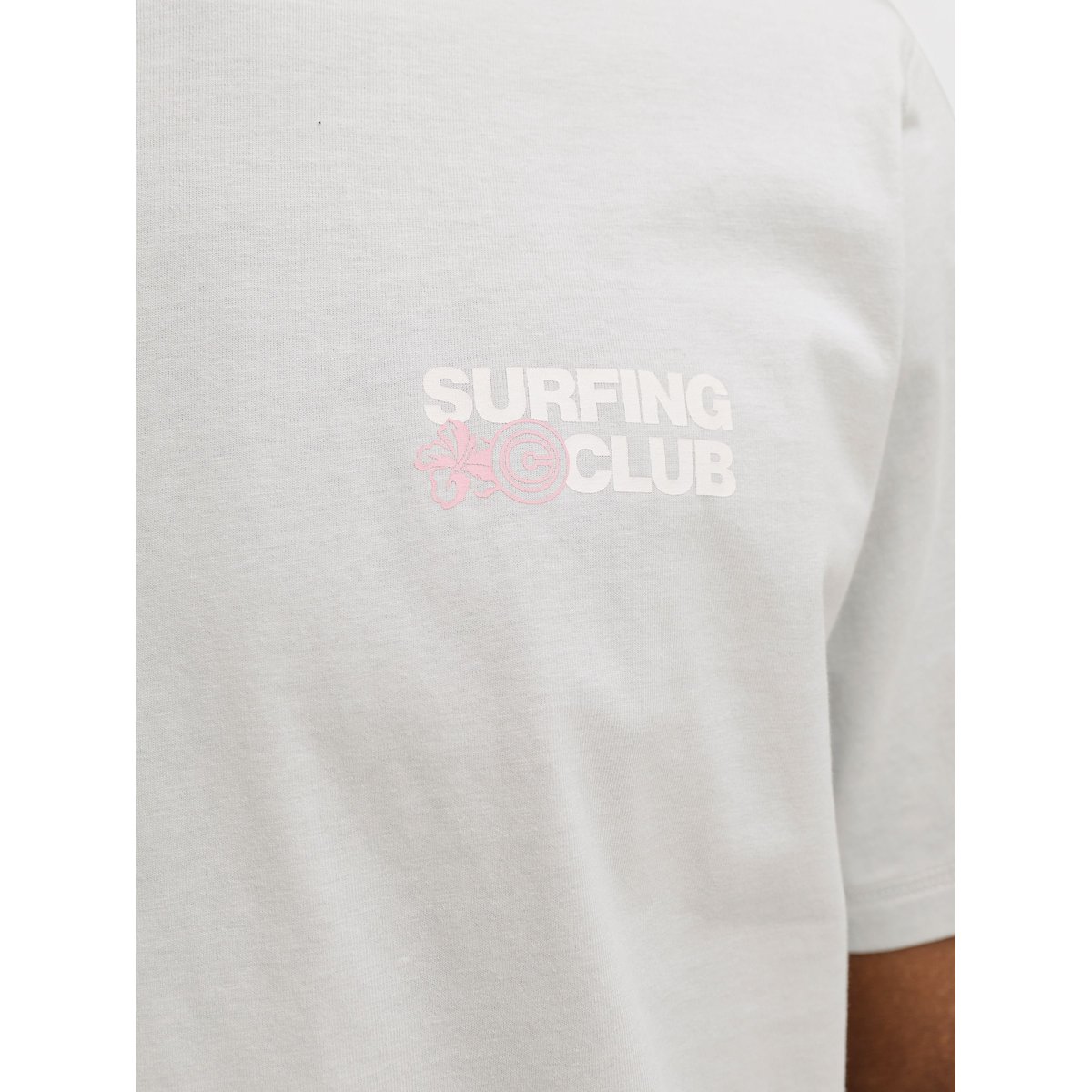 T-Shirt grise - vapor blue, JACK & JONES