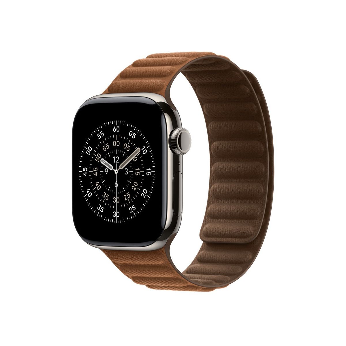 Bracelet 42 mm S/M à maillons magnétique caramel marron, APPLE