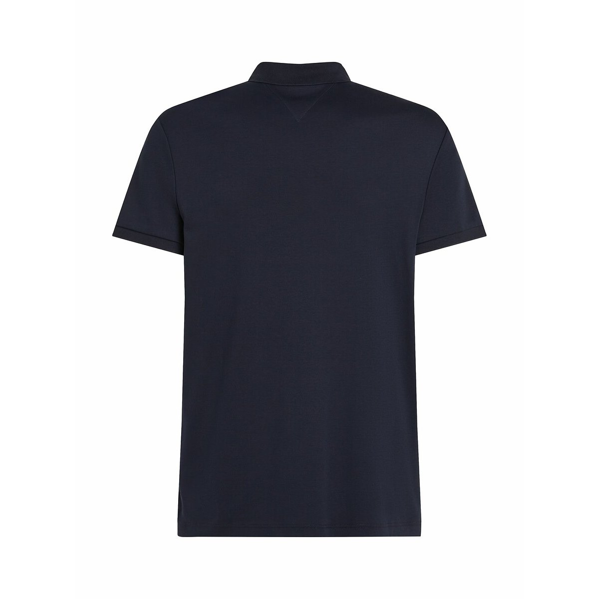 Regular fit cotton polo shirt with short sleeves navy, TOMMY HILFIGER