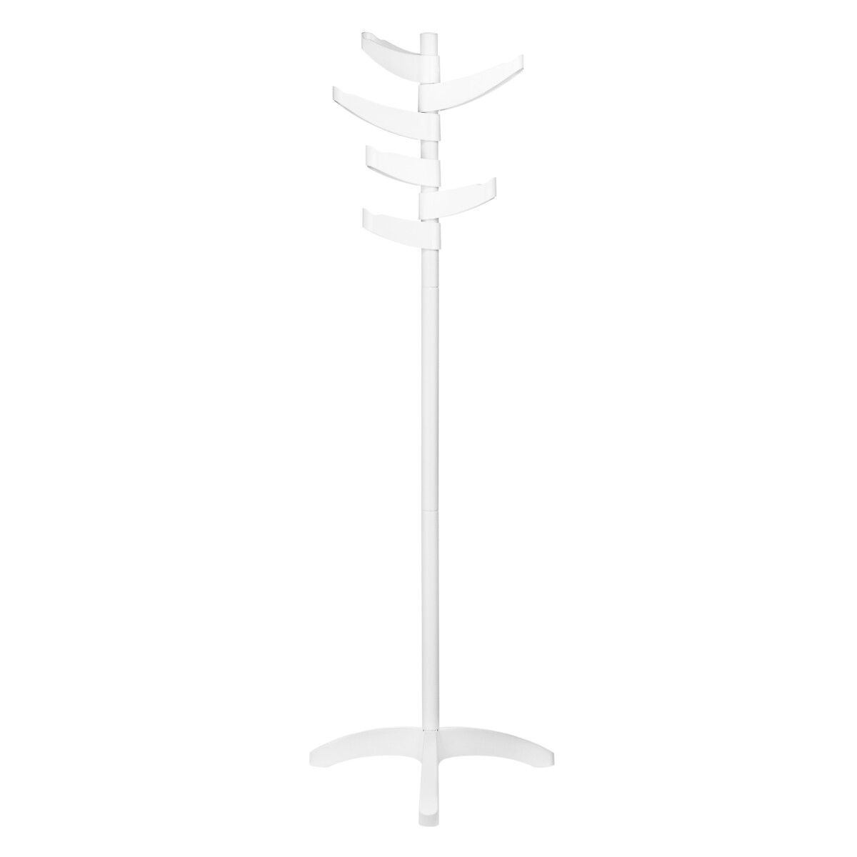 Modern Style White Steel Coat Stand white, SO'HOME