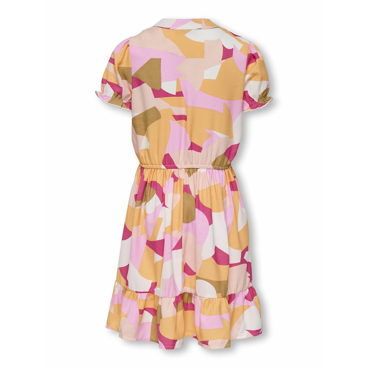 Short Sleeve Dress orange, KIDS ONLY