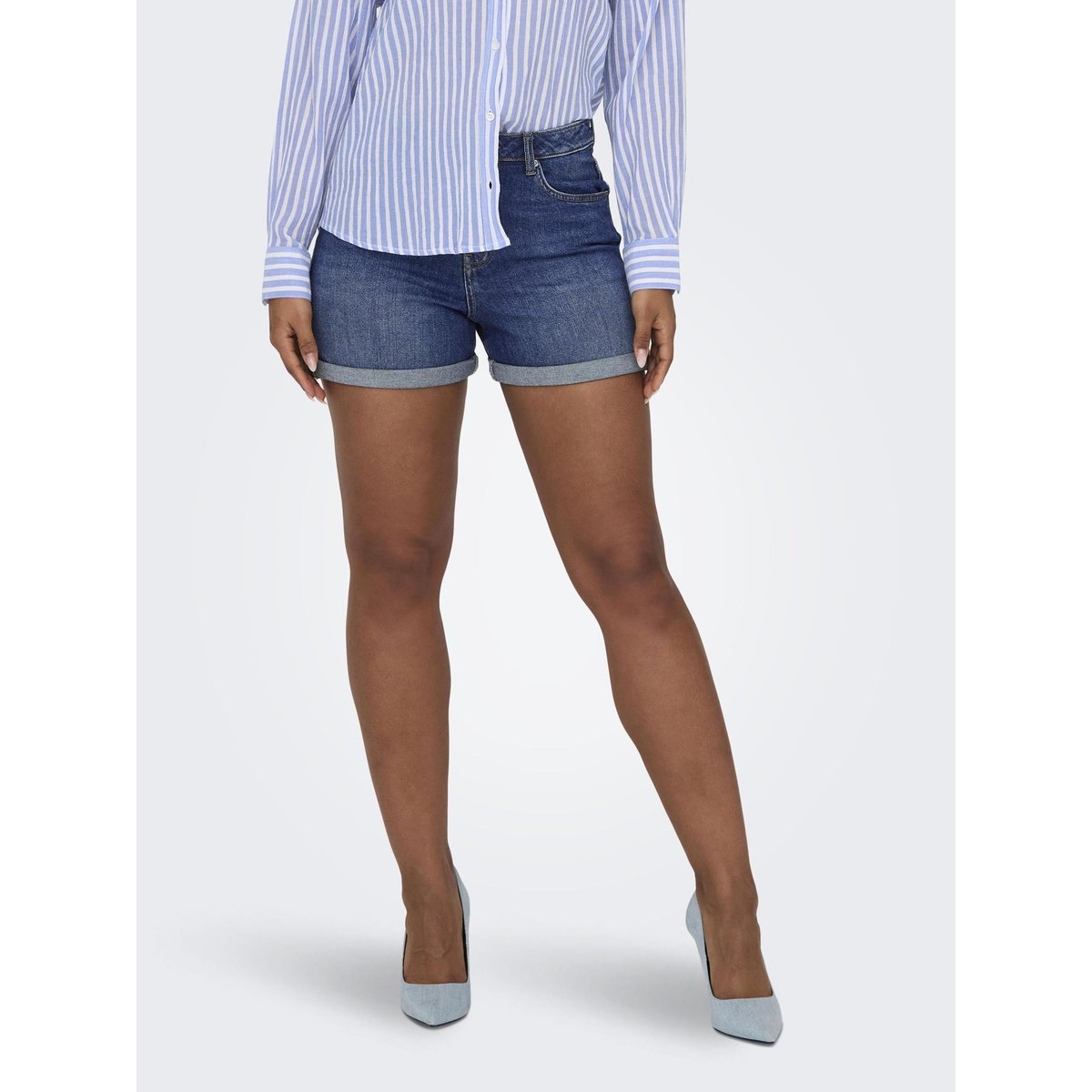 Short En Denim medium blue denim, ONLY