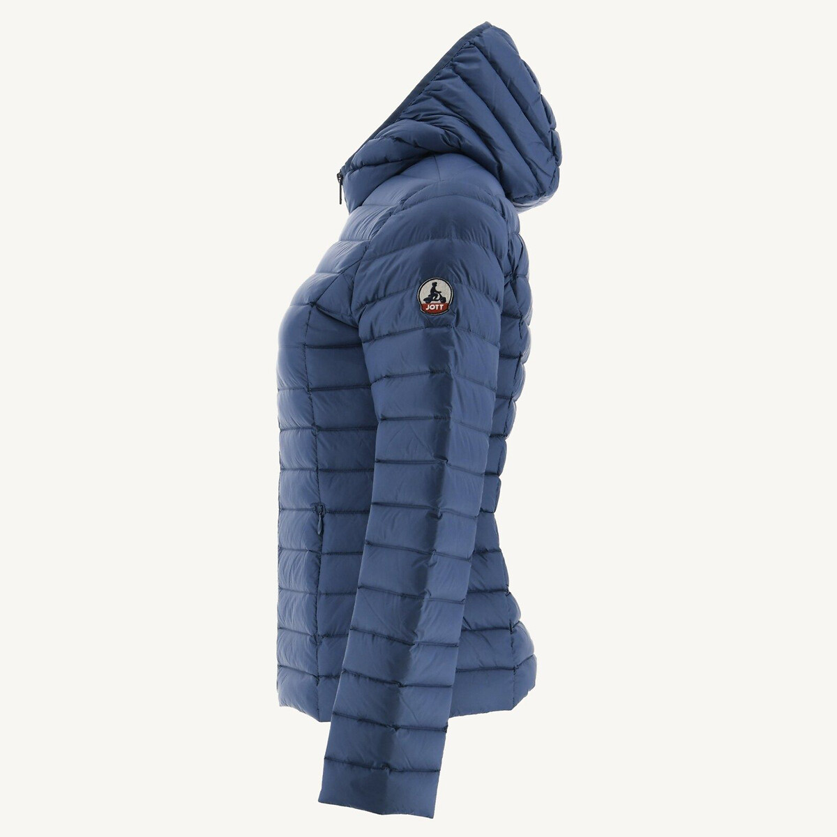 Doudoune légère à capuche CLOE bleu, JOTT