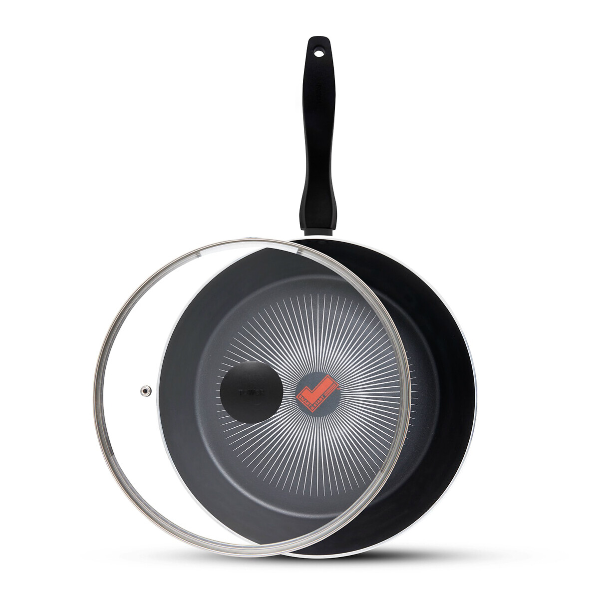 28cm Smart Start Forged Multi-Pan black, TOWER