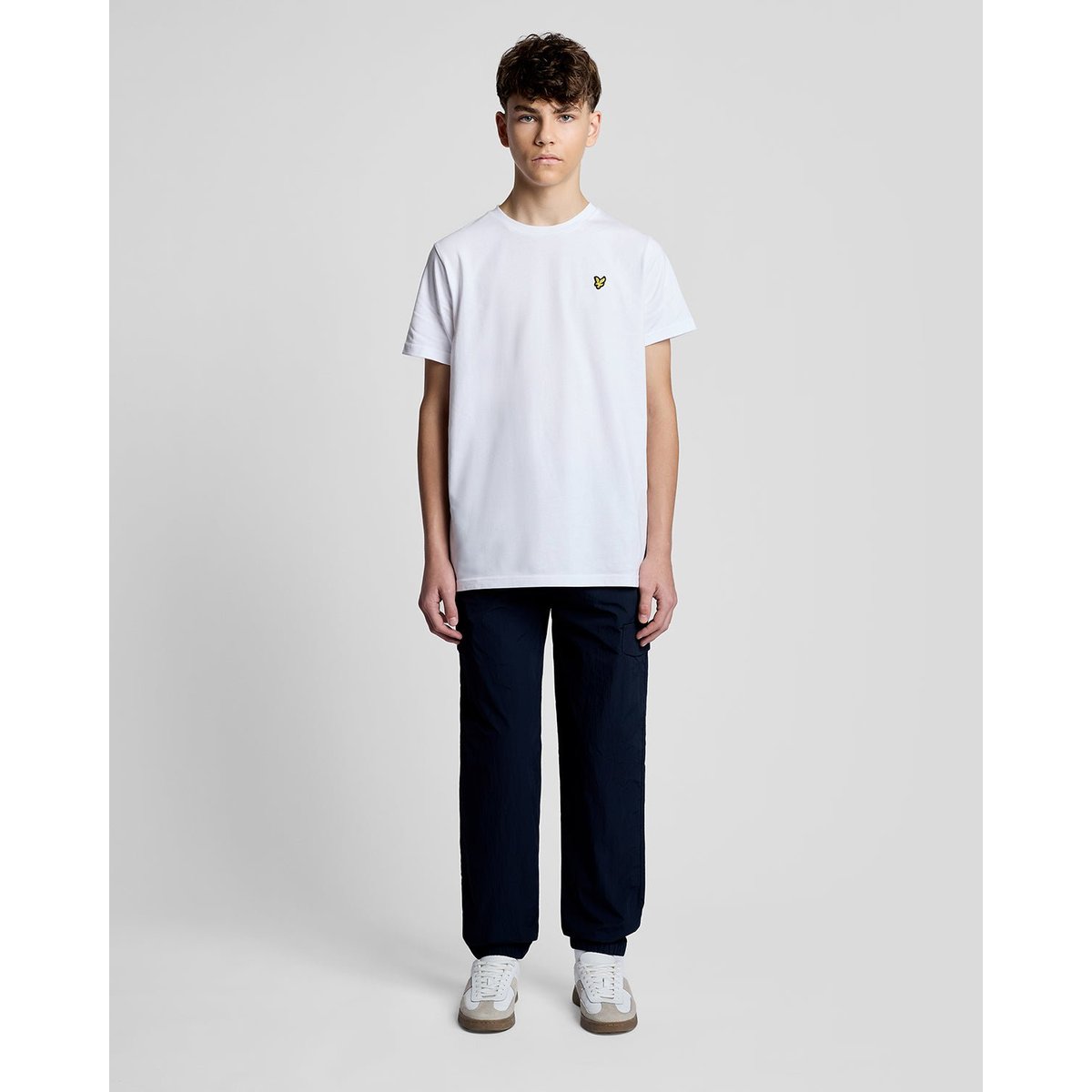 Pantalon de survêtement à revers bleu foncé marine, LYLE & SCOTT