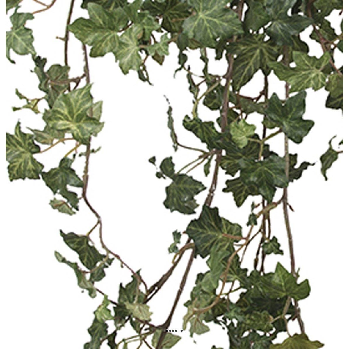 Chute de lierre artificiel en pot, vert, ARTIFICIELLES