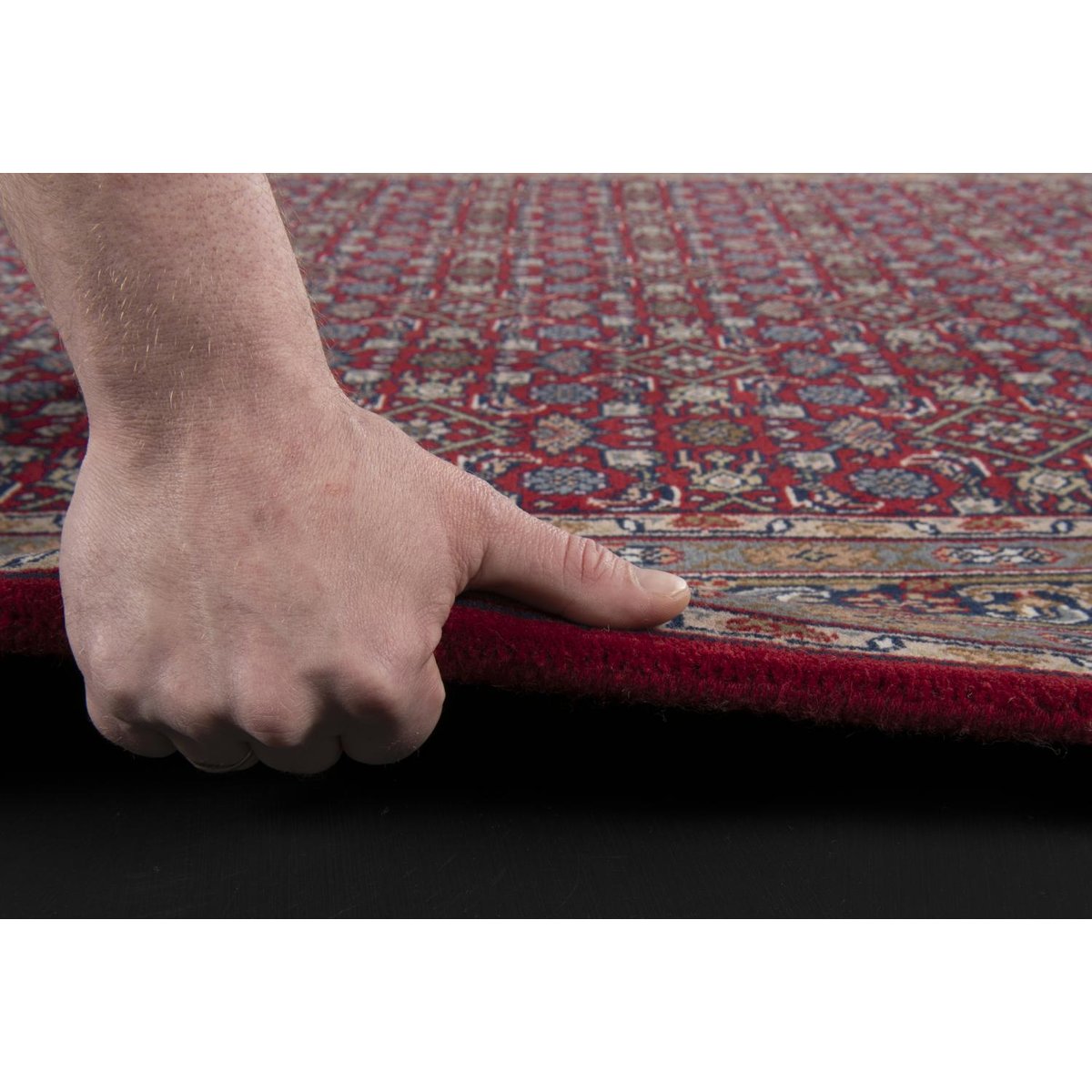 Tapis d'orient classique - BENARES crème marron, THEKO