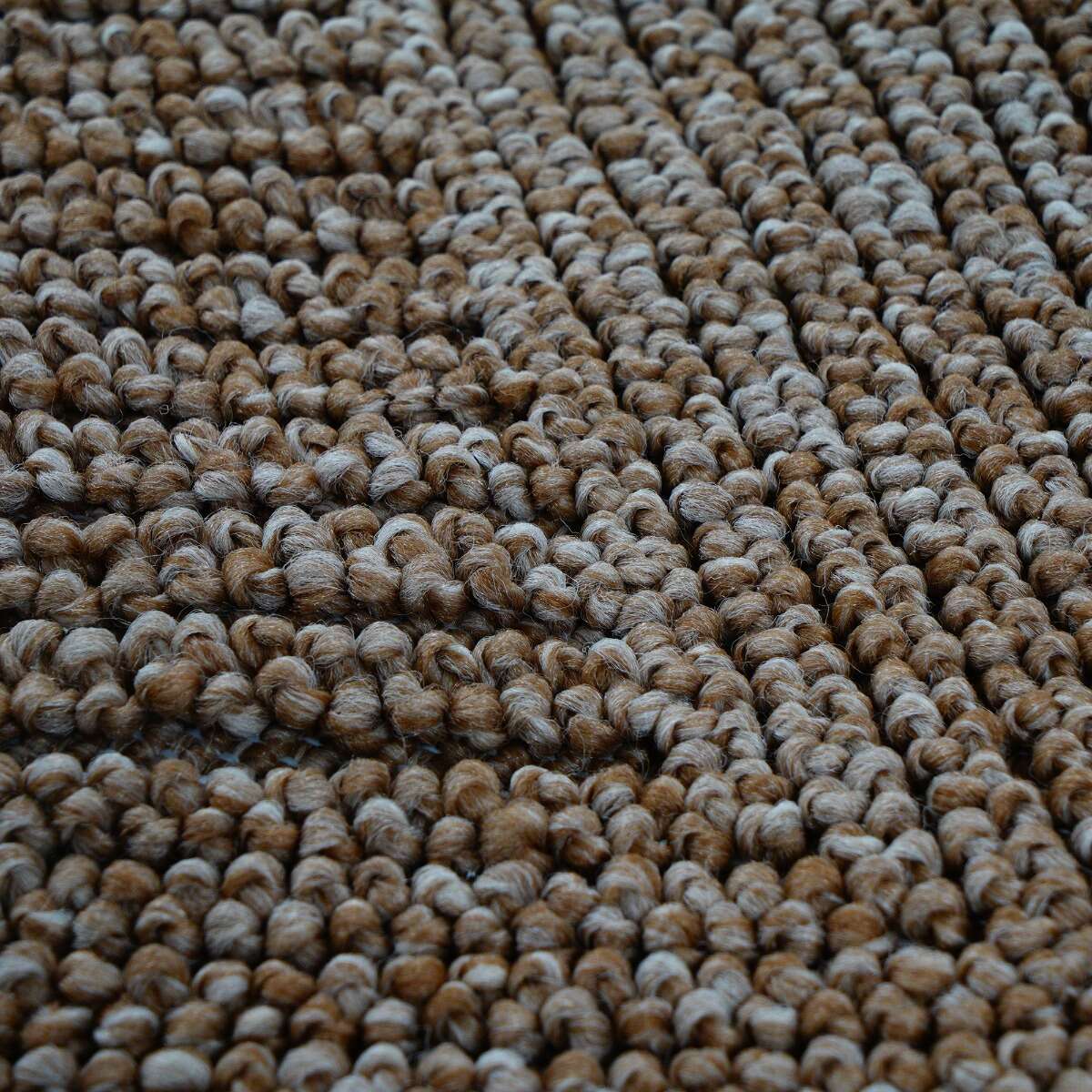 Tapis aspect jute intérieur extérieur losanges JUTA LOSANGE beige, THE DECO FACTORY
