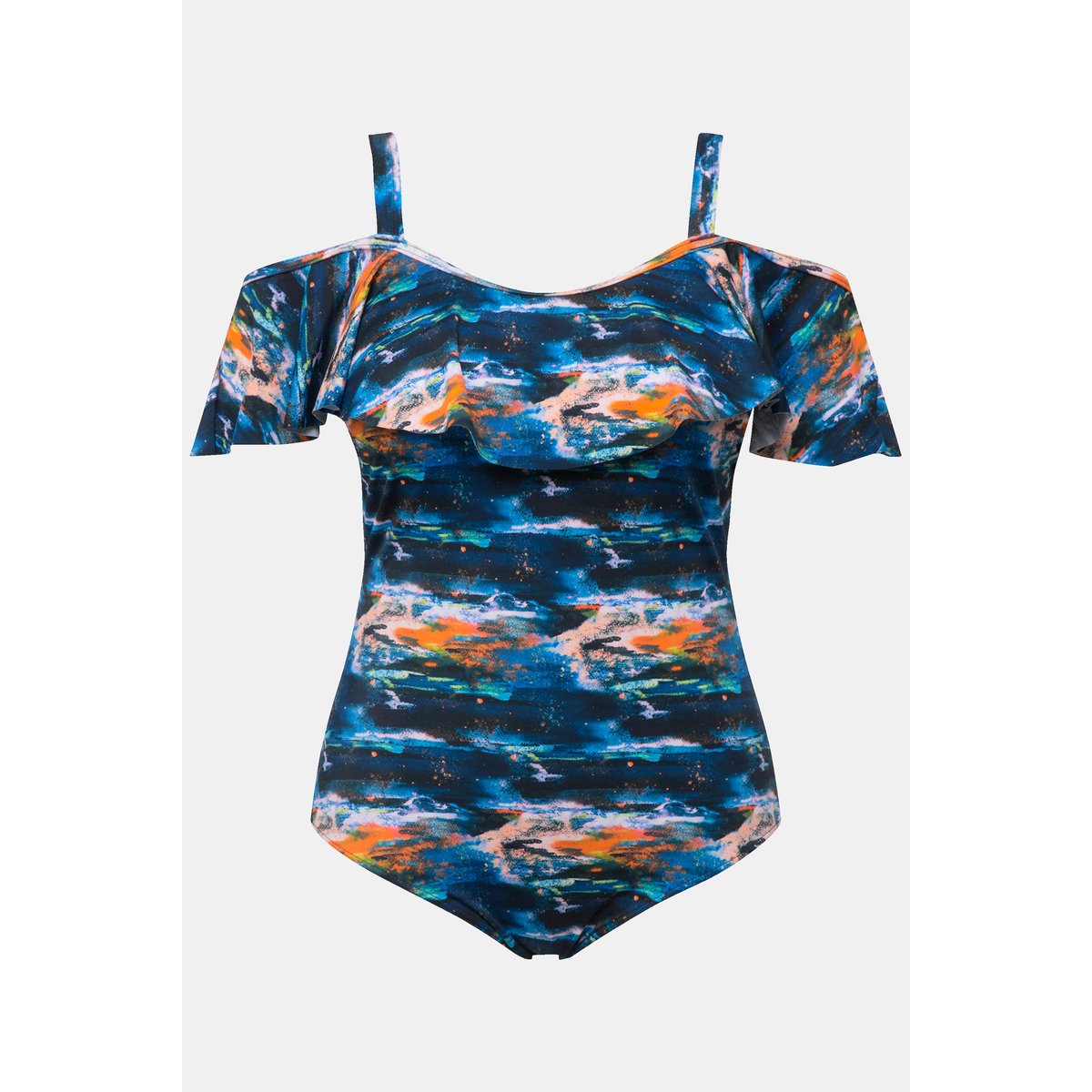 Maillot de bain à bonnets souples marine, ULLA POPKEN
