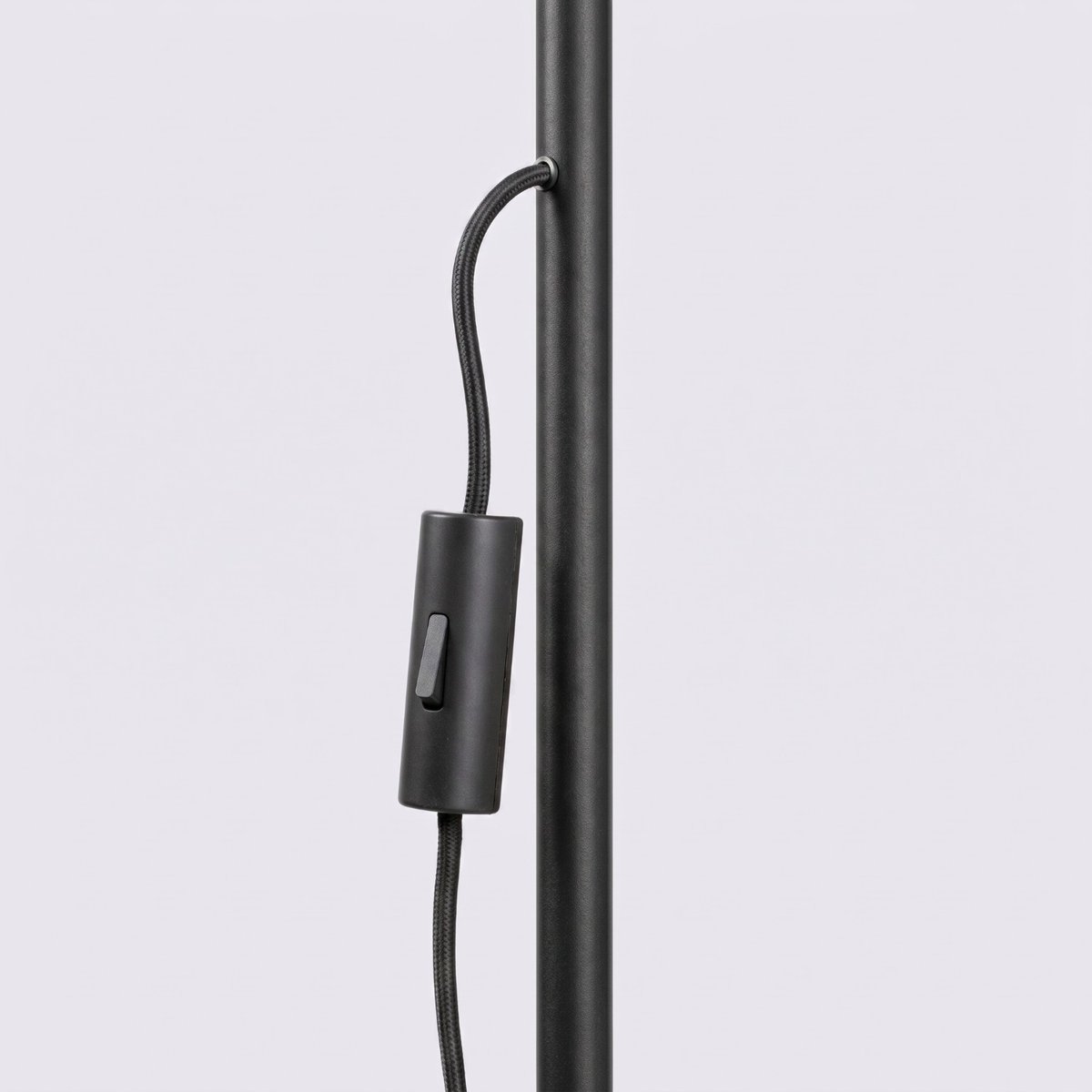 Lampadaire Aluminium Noir GU10 1 KARBON noir, EDEN