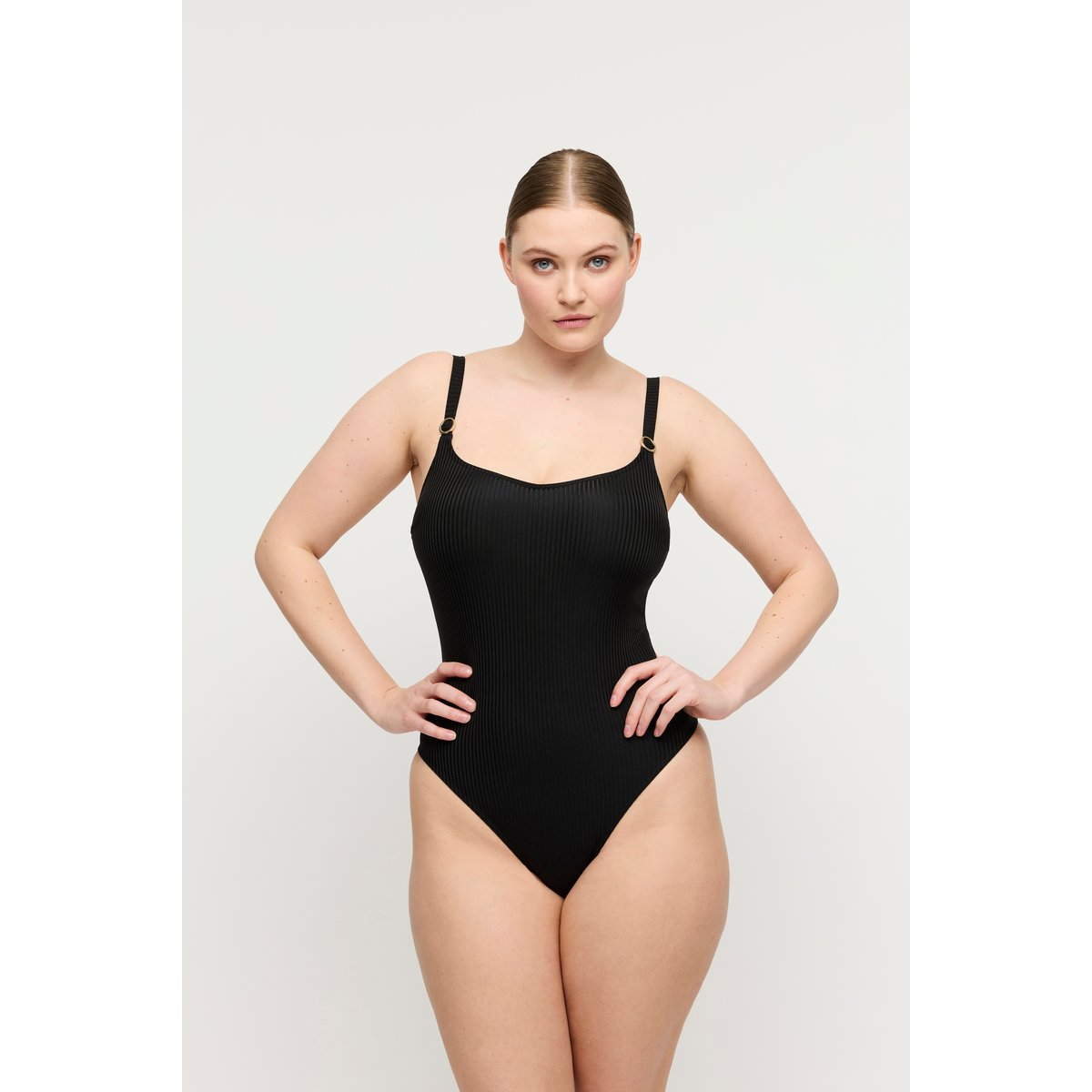 Maillot 1 pièce rembourré sans arm DELRAY noir - noir, PRIMADONNA