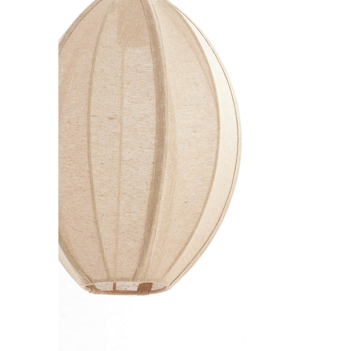 Lampe Suspendue Textiles MILATOS naturel, LIGHT & LIVING 