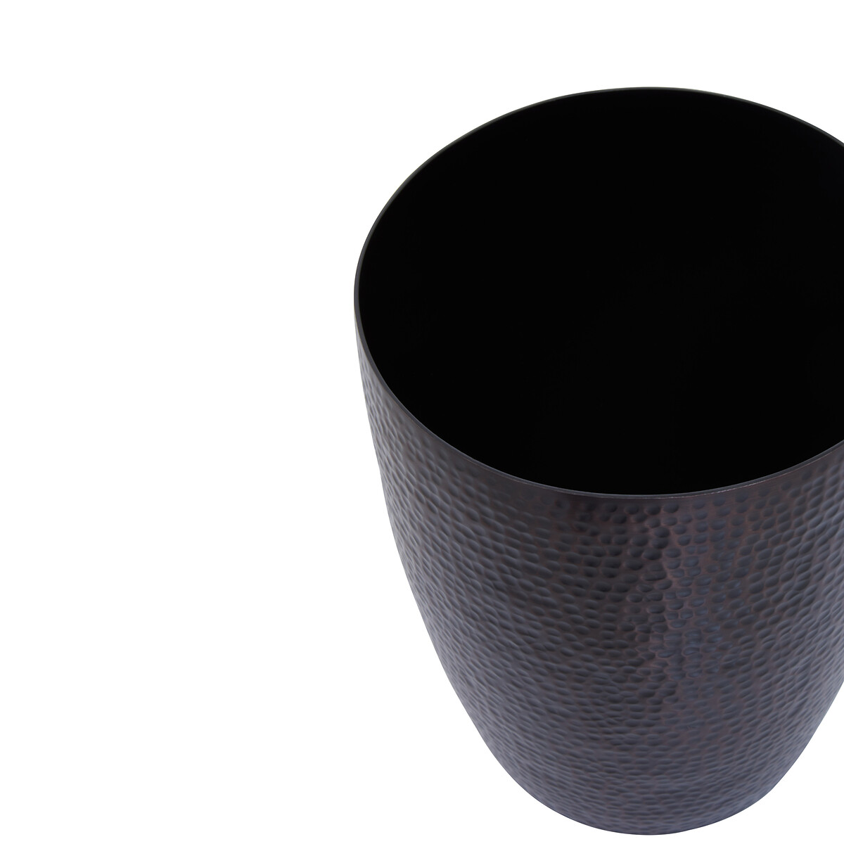 Hammered Effect Waste Bin bronze, FIFTY FIVE SOUTH