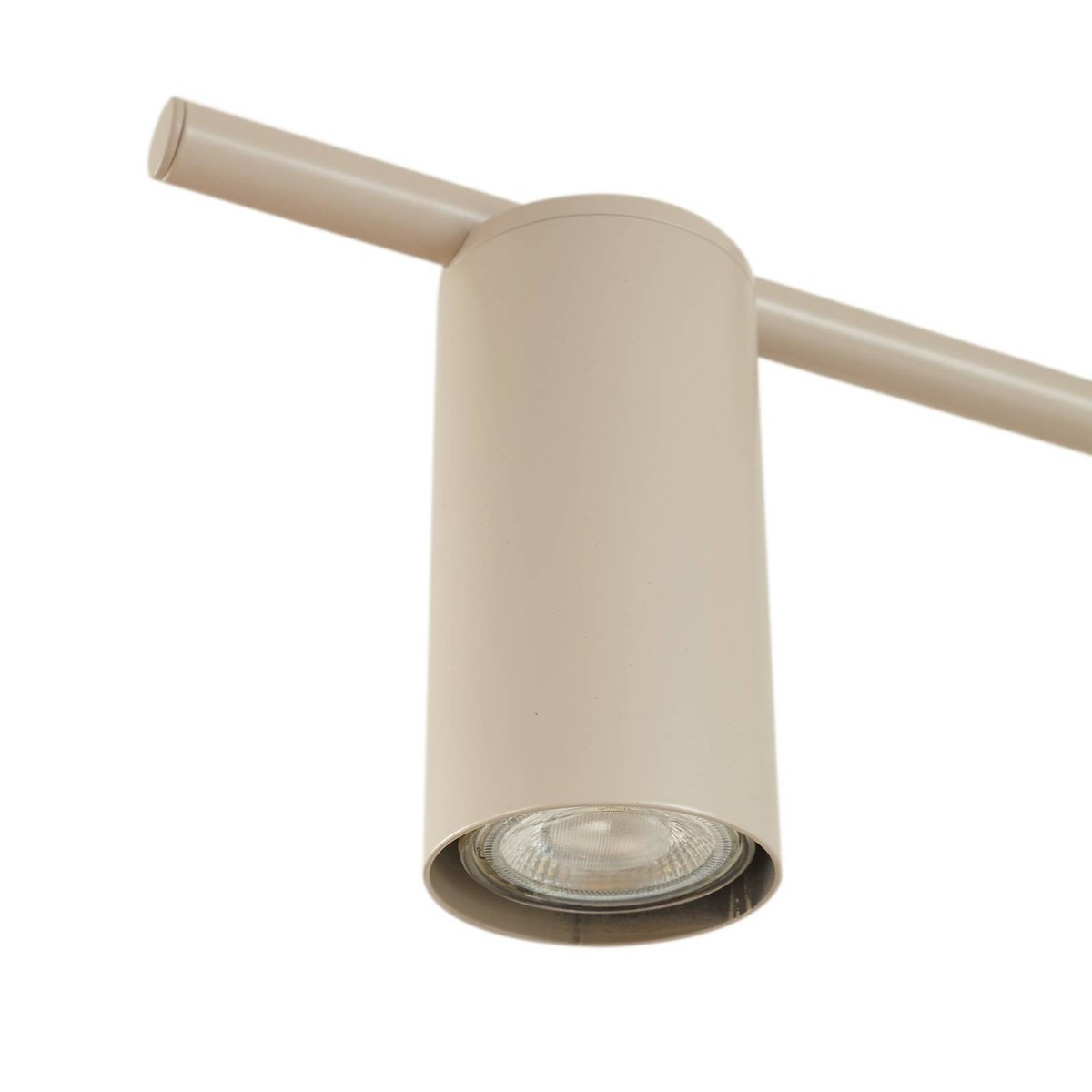 Plafonnier en métal moderne, Marilou beige, LINDBY