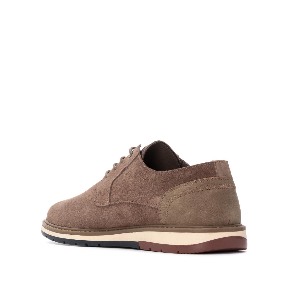 Chaussure Blucher/Derby Plaine Entreprise Lacets taupe, XTI