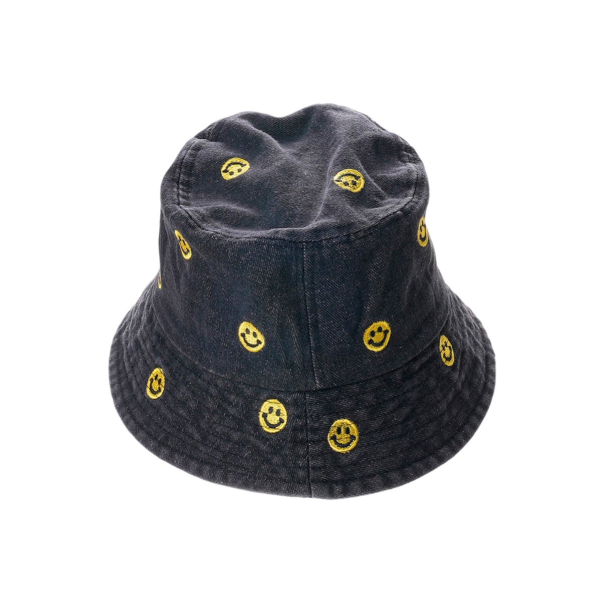Chapeau bob avec motifs brodés BOBO noir, WILD