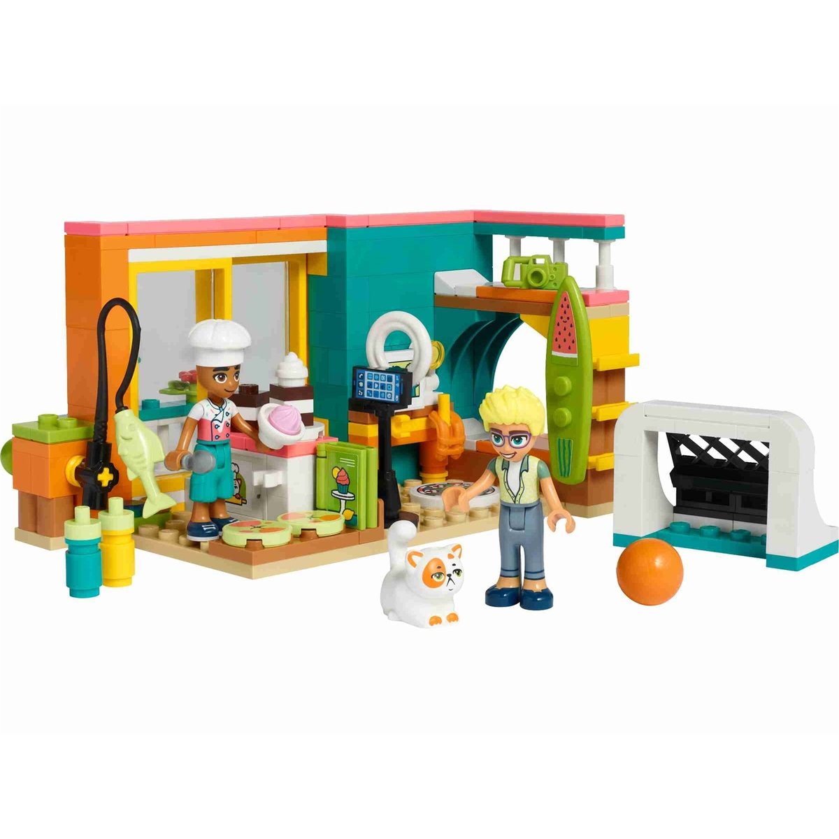 Friends La chambre de Léo multicolore, LEGO
