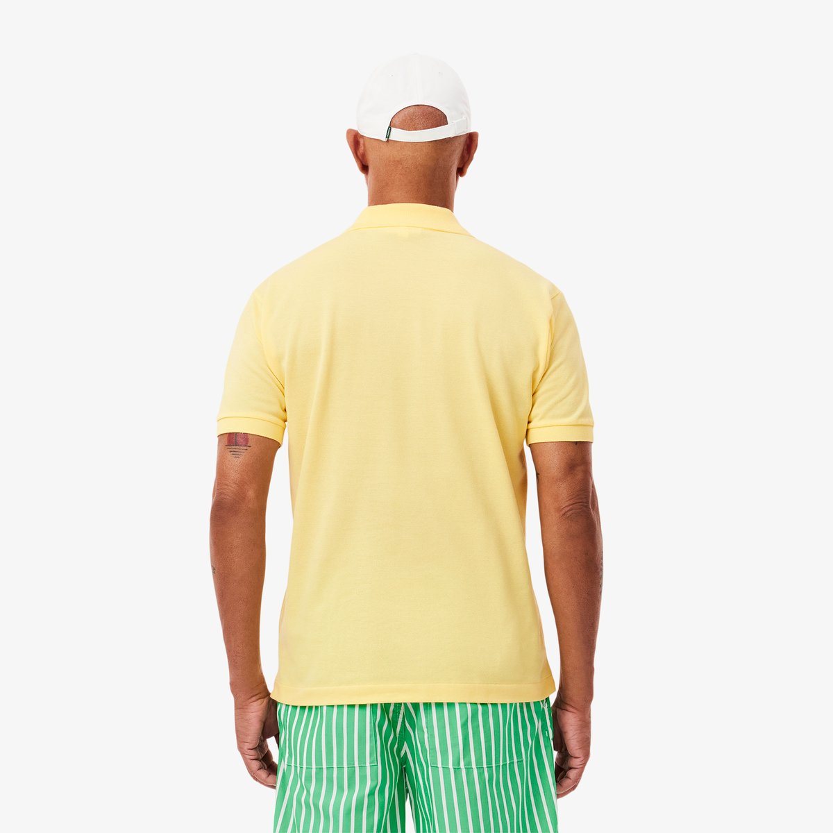 Polo L.12.12 Original classic fit jaune-107, LACOSTE