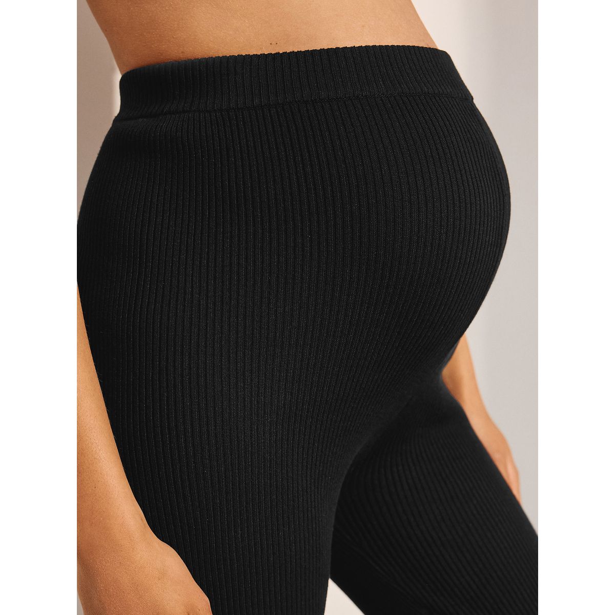 Pantalon en maille maternité noir, NEXT
