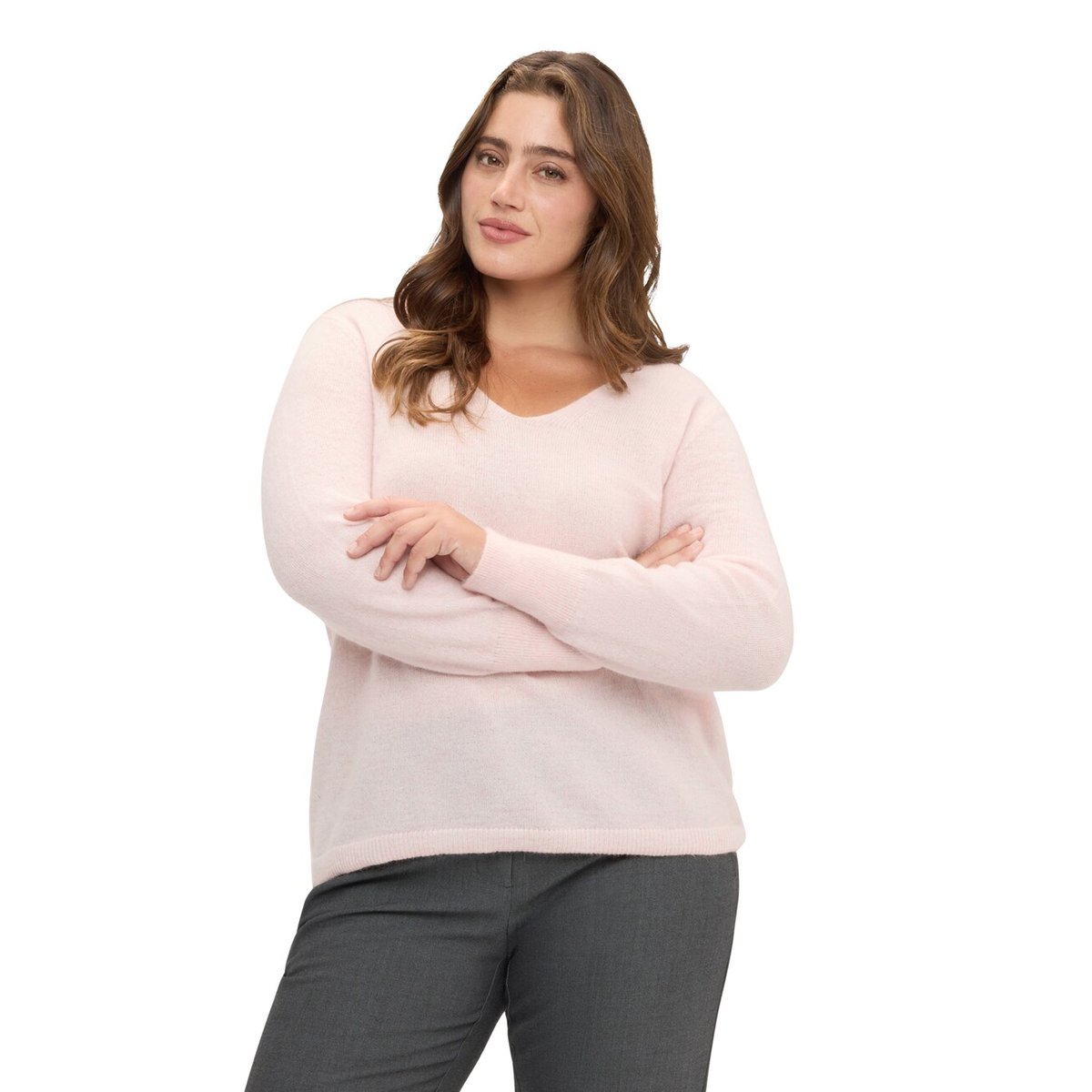 Pull col V vert, FIORELLA RUBINO